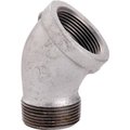 Prosource Exclusively Orgill Street Pipe Elbow, 114 in, Threaded, 45 deg Angle, SCH 40 Schedule PPG121-32